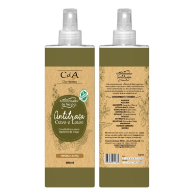 Aromatizador de Tecidos Antitraça 500ml
