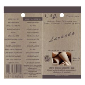 Incenso Cone Lavanda 10 Cones