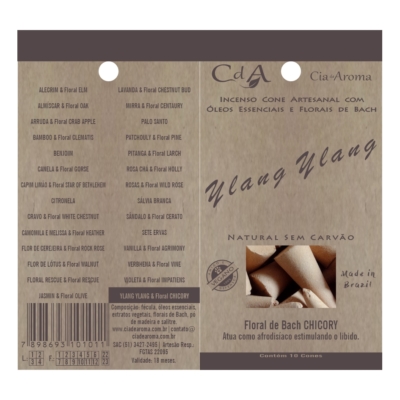Incenso Cone Ylang Ylang 10 Cones