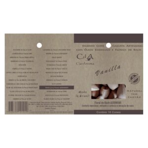 Incenso Cone Refluxo Vanilla 10 Cones