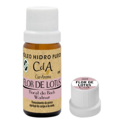 Óleo Hidrossolúvel Flor de Lótus 10ml