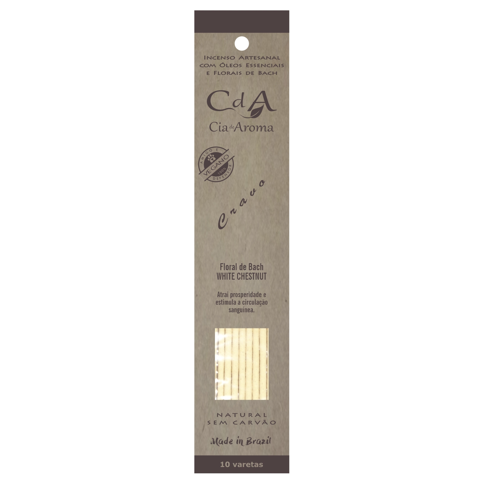 Display Incenso Vareta Cravo 20 Cartelas - Imagem 3